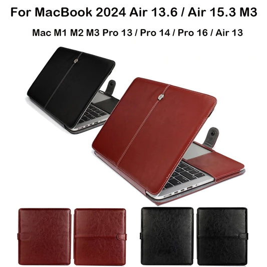 Leather Laptop Bag for MacBooks